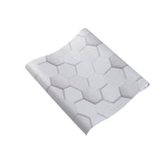 3D Hexagonal Modern PVC Wallpaper Home Wall Decoration