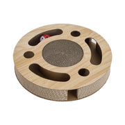 Round Cat Scratcher with Ball Toy