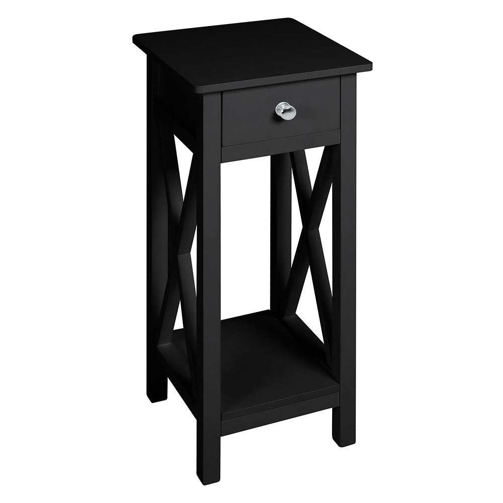 Top Open End Table Classic Side Table for Living Room and Bedroom End Table Living and Home 