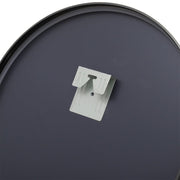 Modern Oval Metal Wall Mirror Black Bathroom Mirrors Living and Home 