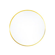 50cm Nordic Round Bathroom Mirror with Frame Bathroom Mirrors Living and Home 