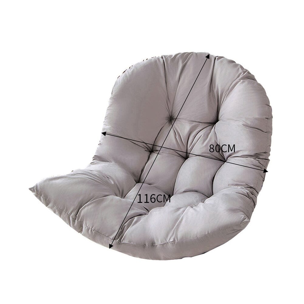 Thick Hanging Egg Swing Chair Cushion Garden Seat Cushions Living and Home 