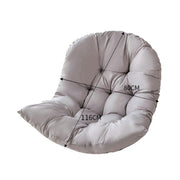 Thick Hanging Egg Swing Chair Cushion Garden Seat Cushions Living and Home 