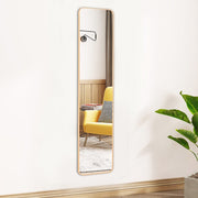 Full Length Mirror with Rounded Corners Door Hanging Wall Mirrors Living and Home Gold 