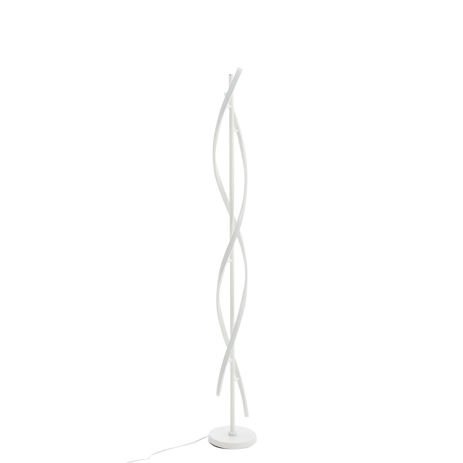 Spiral Floor Lamp 60W Dimmable Lighting with Remote Control Floor Lamps Living and Home 