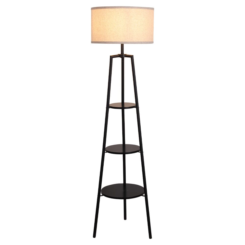 3 Circular Shelves Floor Standing Lamp With The Foot Switch Floor Lamps Living and Home 