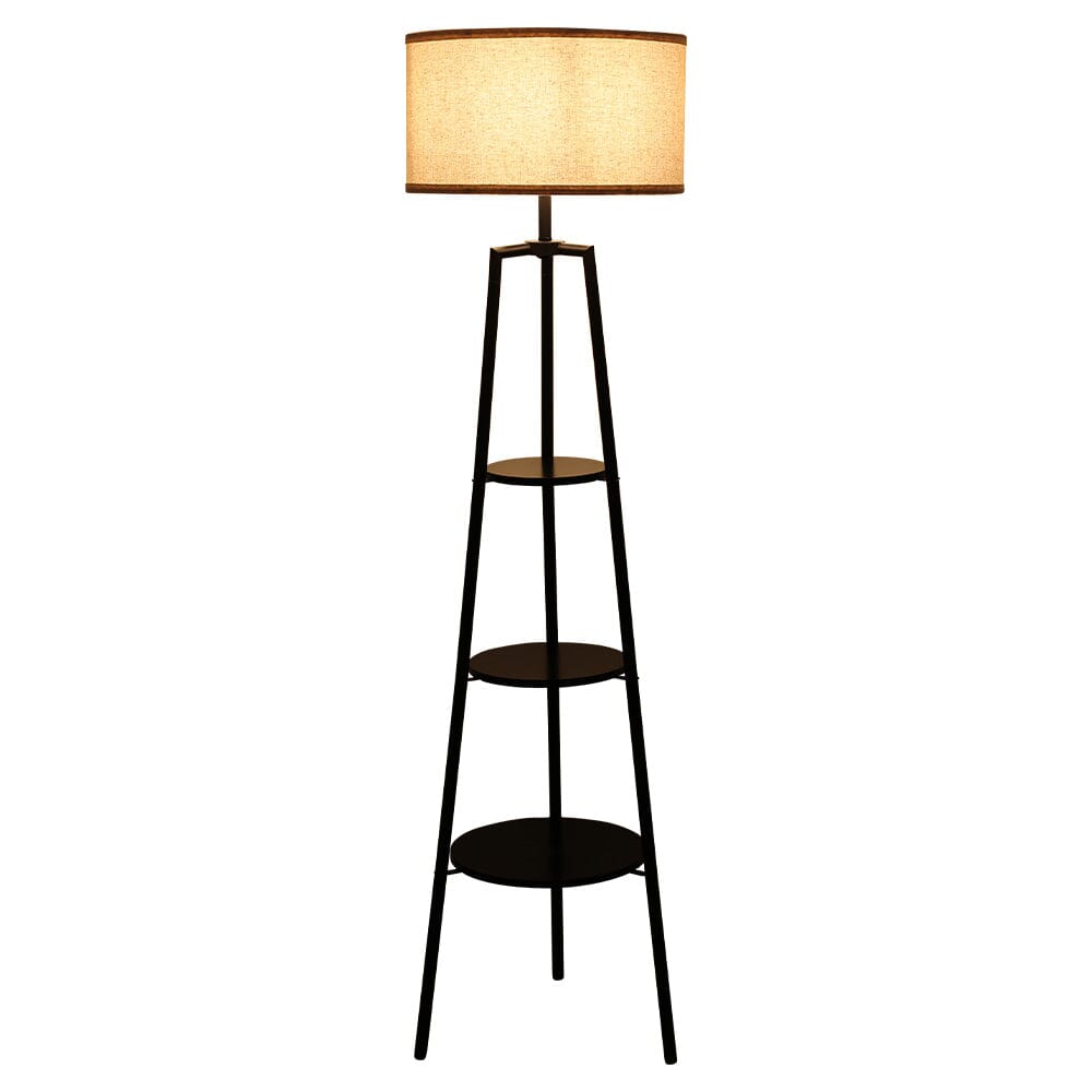 3 Circular Shelves Floor Standing Lamp With The Foot Switch Floor Lamps Living and Home 