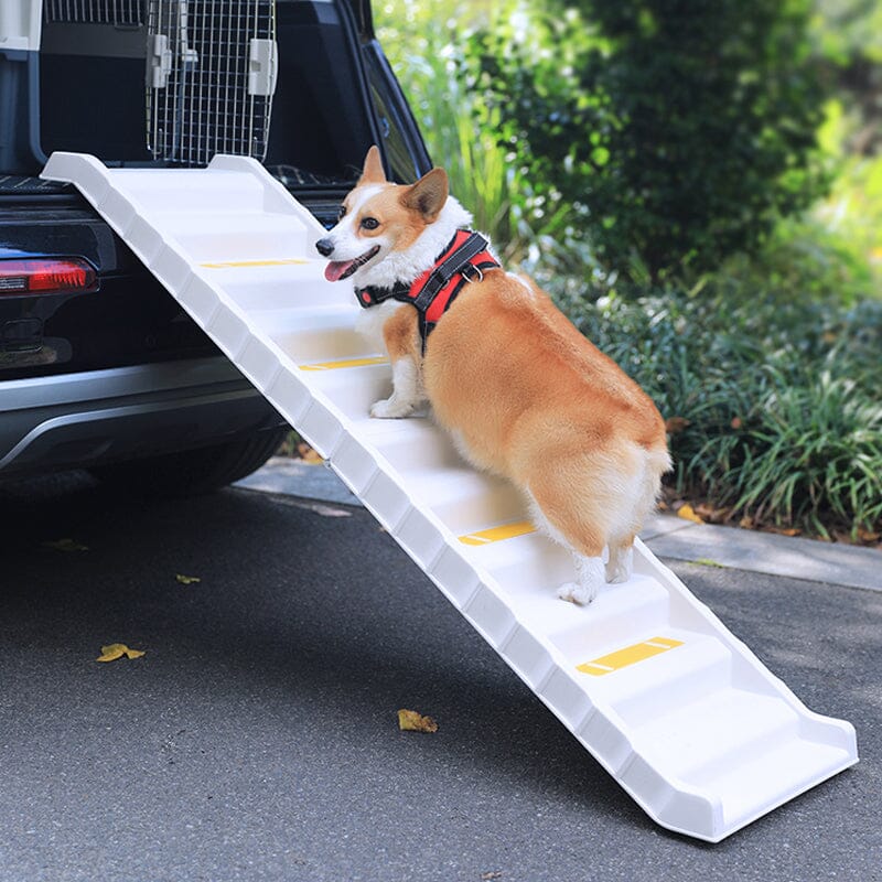 Folding Portable Dog Pet Stairs Ramp Pet Ramps Living and Home 