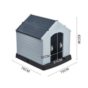 Outdoor Waterproof Dog House with Air Vents and Door Dog Houses Living and Home 