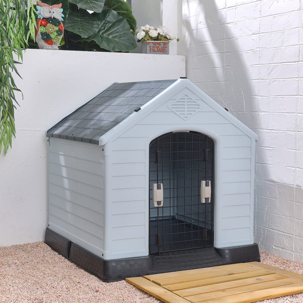 Outdoor Waterproof Dog House with Air Vents and Door Dog Houses Living and Home 