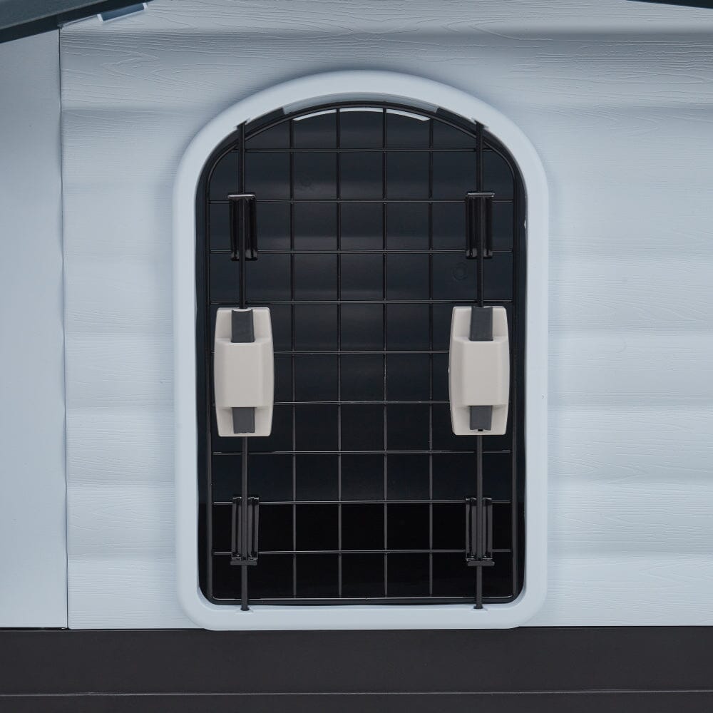 Large Dog Kennel Outdoor Indoor Pet Plastic Garden House Dog Houses Living and Home 