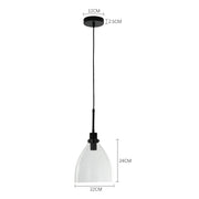 Modern Style Glass Single Light Pendant Light Pendant Lights Living and Home 