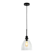 Modern Style Glass Single Light Pendant Light Pendant Lights Living and Home 