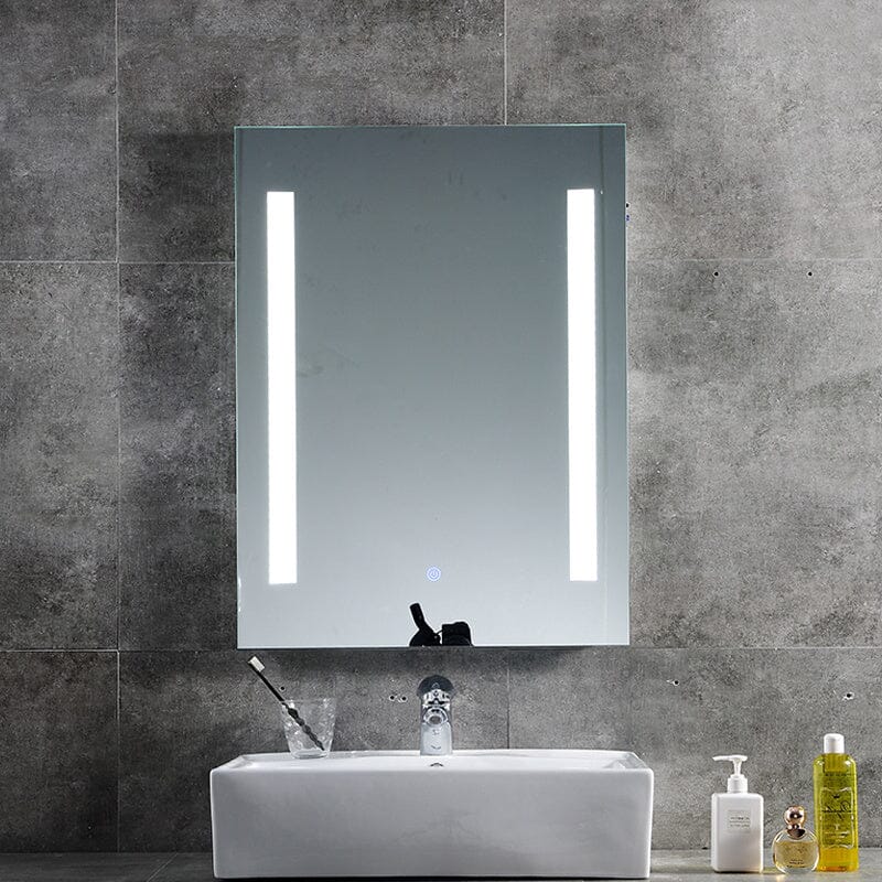 800x600MM LED Bathroom Mirror Cabinet with Shelves Socket