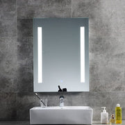 800x600MM LED Bathroom Mirror Cabinet with Shelves Socket