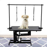 Adjustable Anti-rust Black Animal Pet Grooming Stand Living and Home 