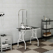 Pet Grooming Table with Mesh Basket Pet Grooming Tables Living and Home 