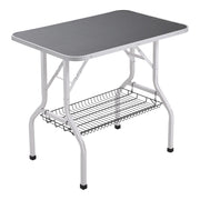 Pet Grooming Table with Mesh Basket Pet Grooming Tables Living and Home 