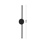 Minimalistic Linear LED Wall Sconce for Living Room Bedroom Wall Lamps Living and Home 