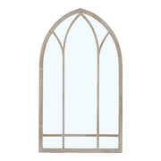 Decorative Metal Arched Garden Window Mirror Garden Mirrors Living and Home 