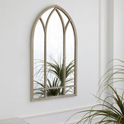 Decorative Metal Arched Garden Window Mirror Garden Mirrors Living and Home 