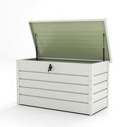 Garden Steel Box 300L Patio Waterproof Storage Box Garden Storages & Greenhouses Living and Home 