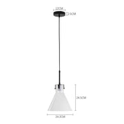 Modern Style Glass Single Light Pendant Light Pendant Lights Living and Home 