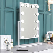 Adjustable Large Rectangular Lighted Makeup Mirror Bathroom Mirrors Living and Home 