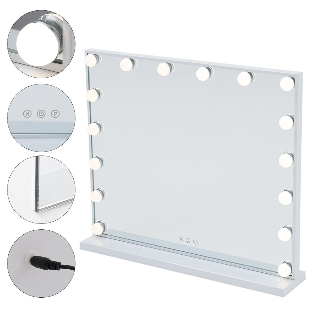 Makeup Vanity Mirror with LED Lights Face Mirrors Living and Home 