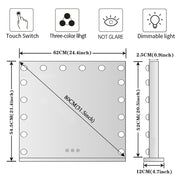 Makeup Vanity Mirror with LED Lights Face Mirrors Living and Home 