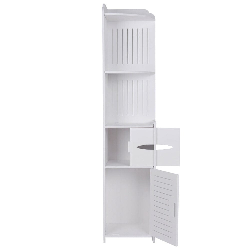 Narrow Bathroom Corner Storage Cabinet Standing Shelf Bathroom Cabinets Living and Home 