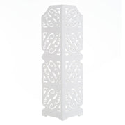 4-Tier White Corner Plant Display Stand Shelves & Racks Living and Home 