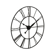 60cm Large Vintage Cut-Out Metal Wall Clock Wall Clocks Living and Home 