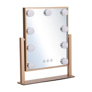 Adjustable LED Hollywood Vanity Mirror Touch Screen Control Rose Gold LED Make Up Mirrors Living and Home 