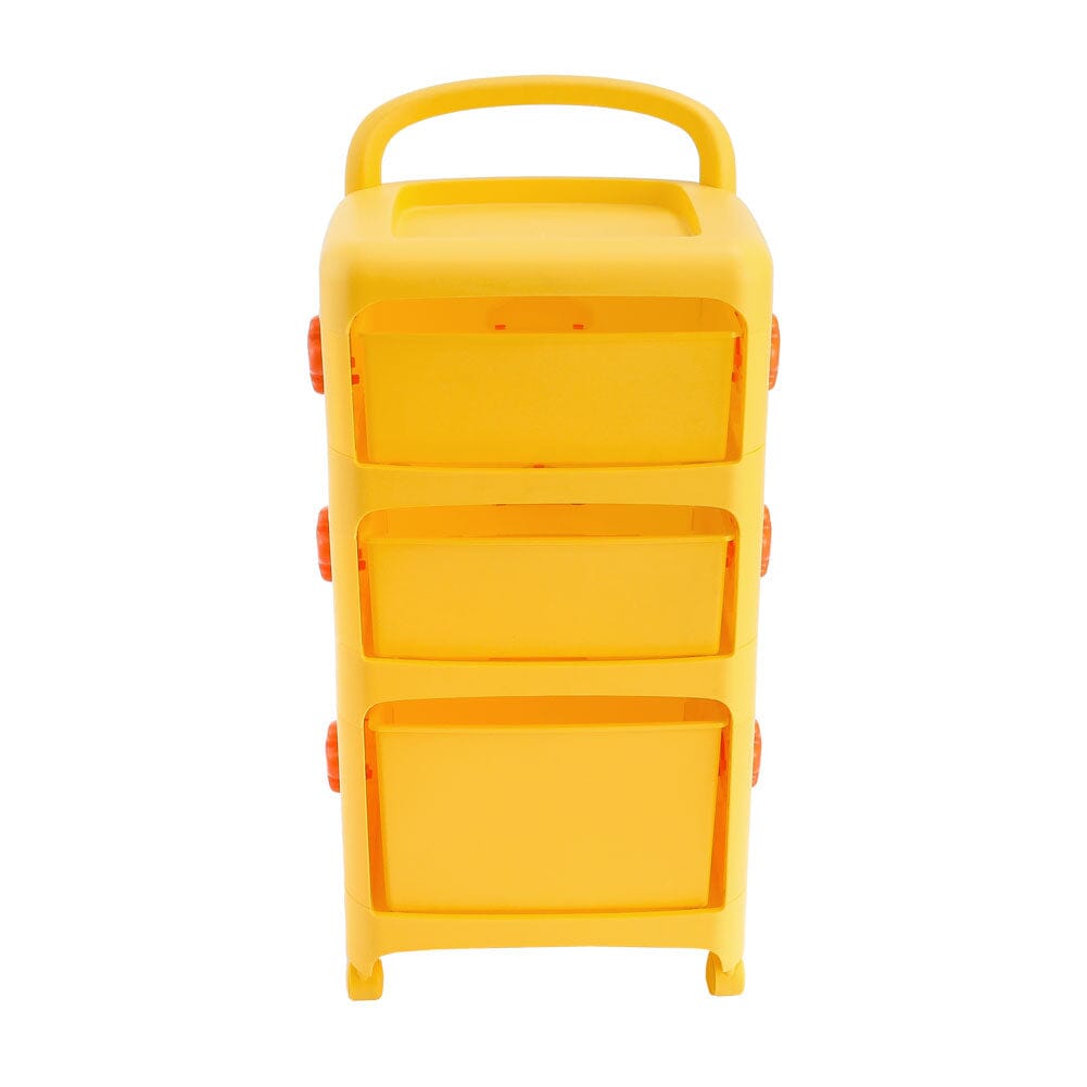 Cute Yellow Duck Storage Cart with Wheels Shelves & Racks Living and Home 