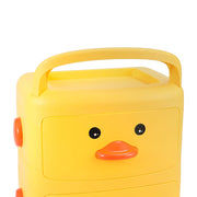 Cute Yellow Duck Storage Cart with Wheels Shelves & Racks Living and Home 