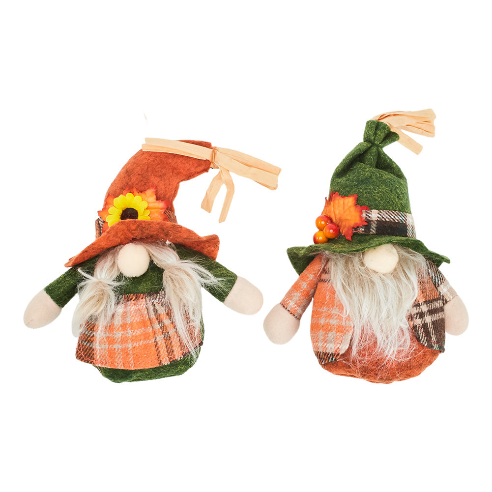 2 Pack Faceless Gnomes Holiday Home Decoration