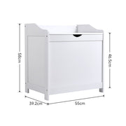 Wooden White Lift Top Toy Storage Chest Toy Storage Chests Living and Home 