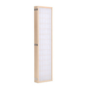 6-Panel Solid Wood Folding Room Divider Screen Natural Room Dividers Living and Home 