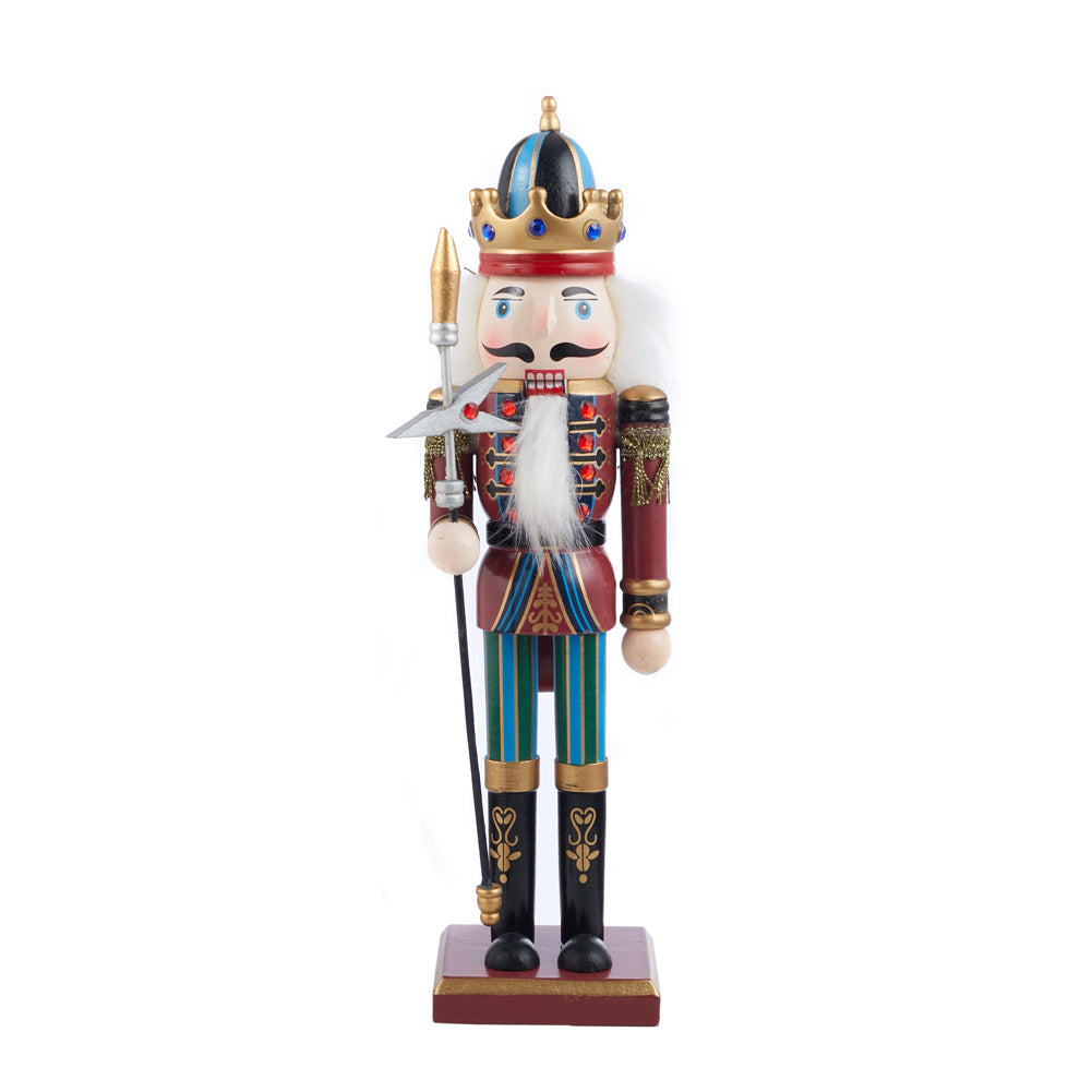 Wooden Nutcracker Soldier Figurine Christmas Ornament, CD0510