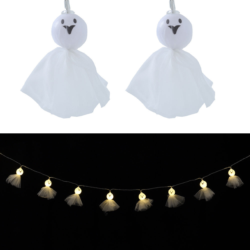 Halloween 20 LED Ghost String Lights for Home and Party Decoration