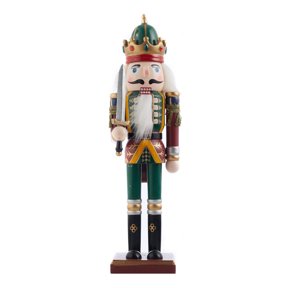 Wooden Nutcracker Soldier Figurine Christmas Ornament, CD0509