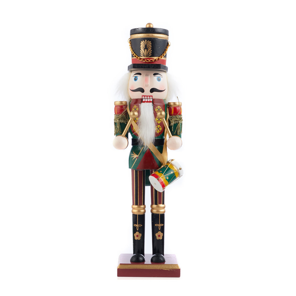 Wooden Nutcracker Soldier Figurine Christmas Ornament, CD0508